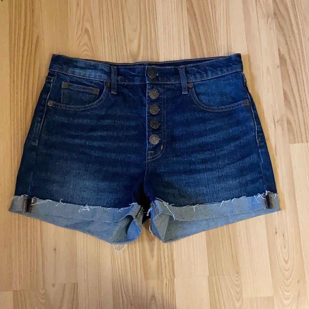 Gap- Dark Indigo denim shorts